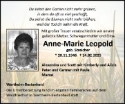 eine Anzeige