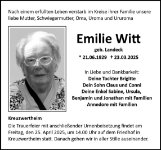 eine Anzeige
